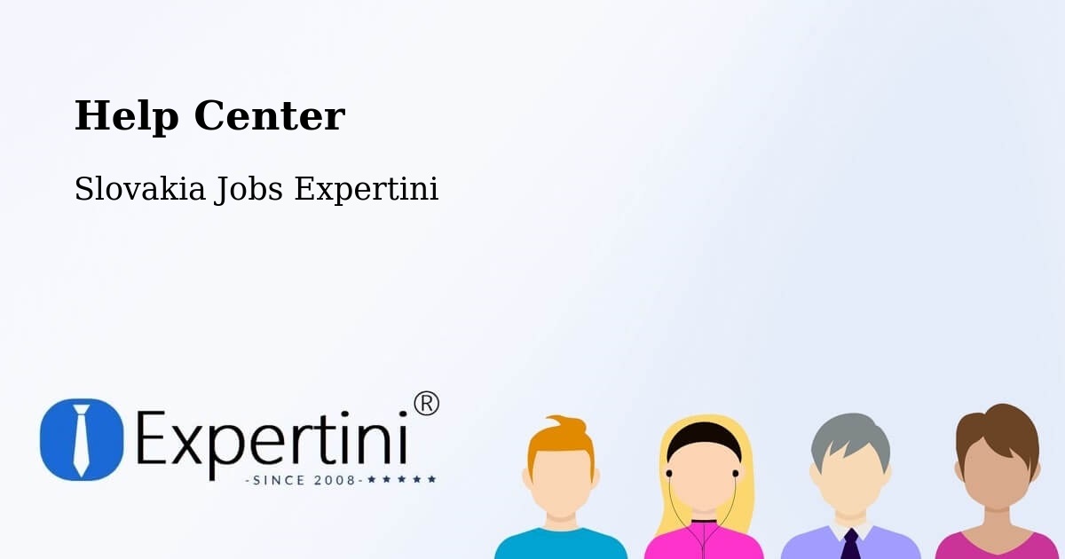 Help Center – Ilava - Slovakia Jobs Expertini